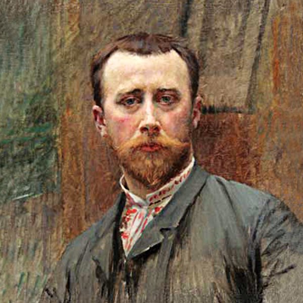 Vlaho Bukovac - “Self-portrait”, 1890.